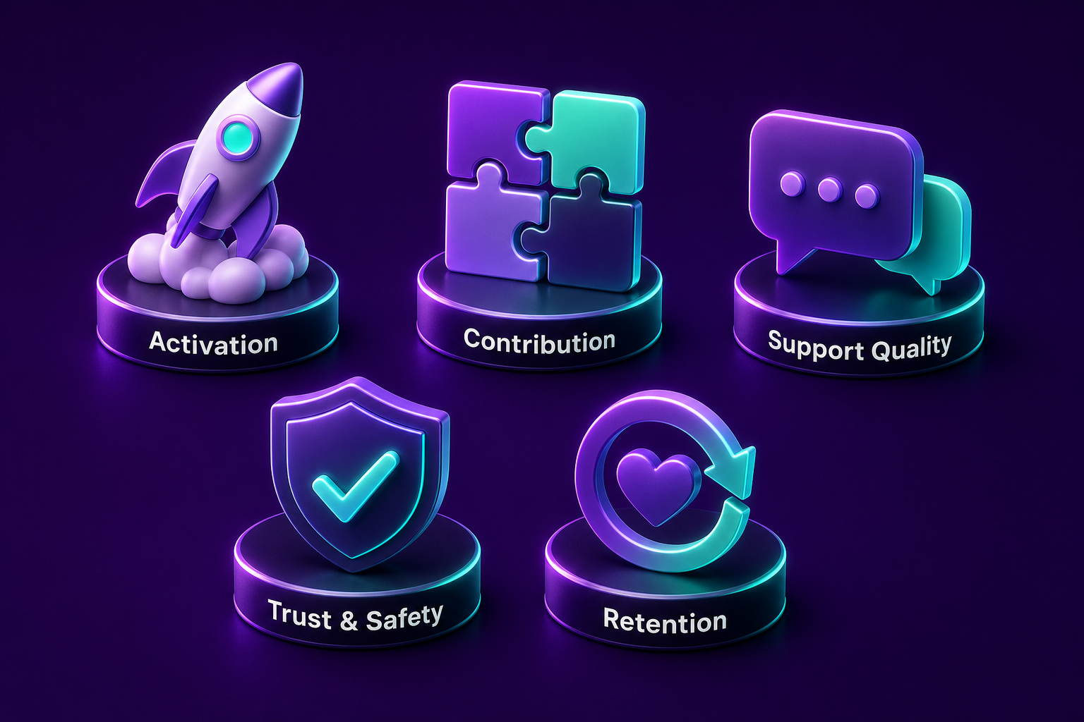 These are the five pillars you should be measuring the efficacy of your crypto community engagement strategy on.